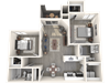 SITE Summit Two Bedroom Two Bathroom Floor Plan